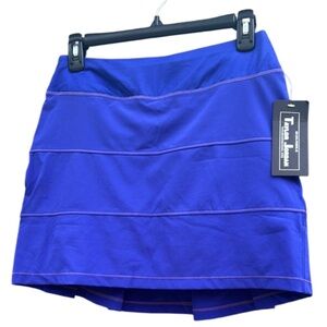 NWT Taylor Jordan TJ Tour Royal Blue Women's Golf Skort Size 2